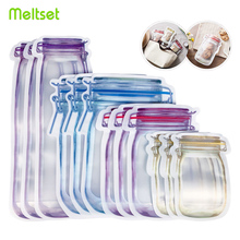 Bolsas reutilizables estilo mason jar para alimentos...