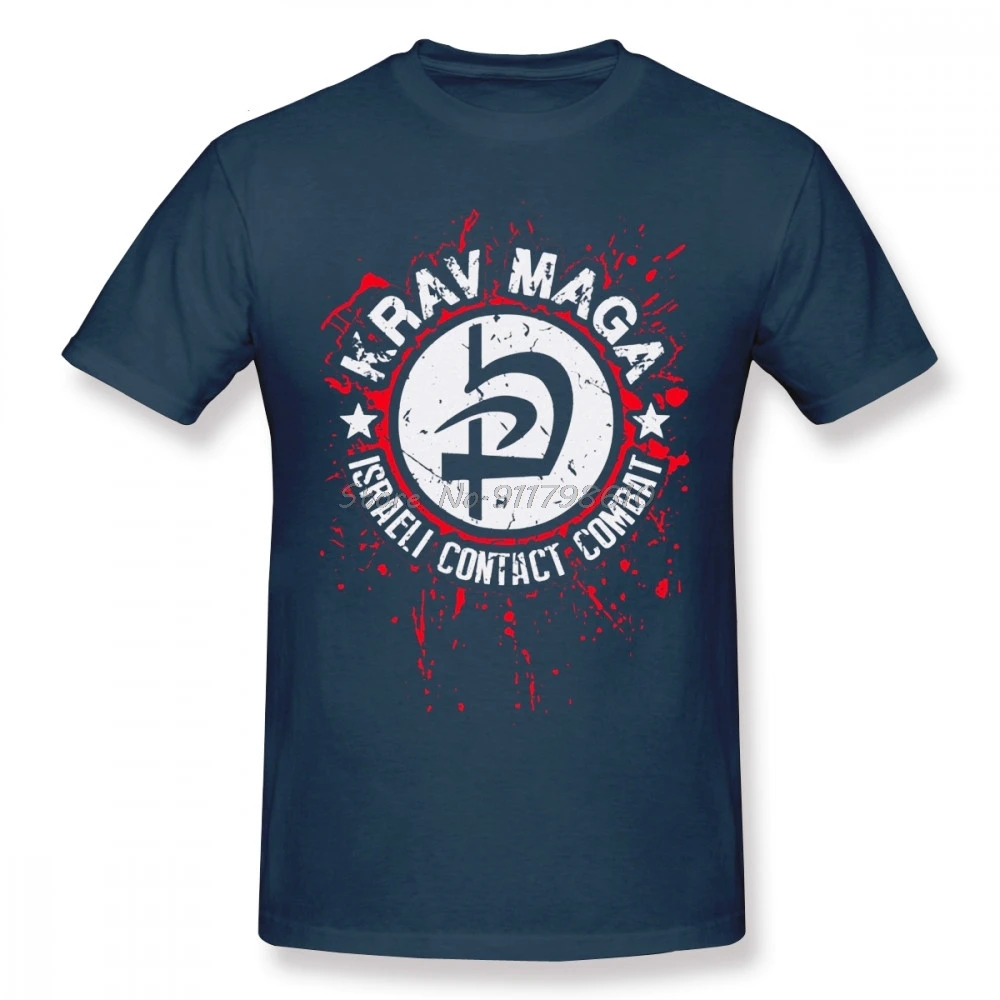 Крав Израиль Для мужчин футболка Топ эластичные хлопковые футболки с коротким