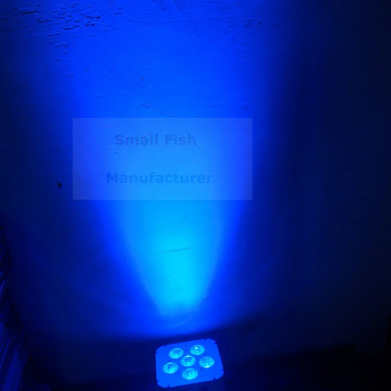 6X10W RGBW Wireless DMX Uplighting Battery Operate Dj LED Par Can Wash Light Disco Wedding Uplights Party Decorations DJ | Освещение