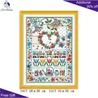 Набор для вышивки крестиком Joy Sunday Love J386 14CT 11CT