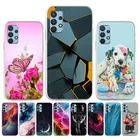 Чехол для Samsung Galaxy A32, A52, A22, Мягкая силиконовая задняя крышка из ТПУ, Galaxy A32, 4G, GalaxyA32, 6,5 дюйма, чехол-бампер с рисунком