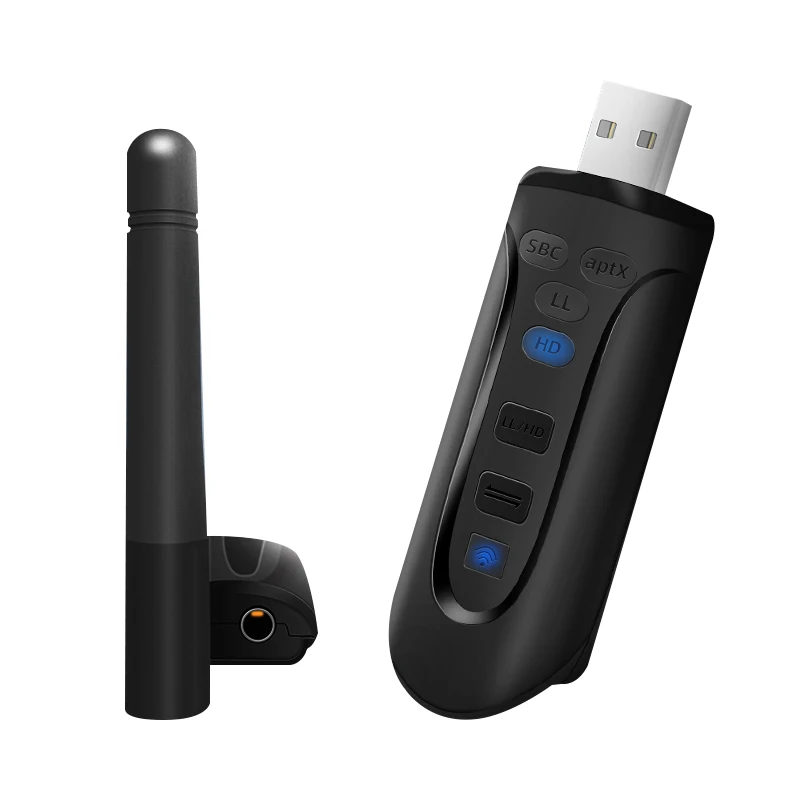 USB Bluetooth-адаптер AYINO BT 5.3 беспроводной аудио-адаптер для компьютера AUX 3 5 RAC aptX HD