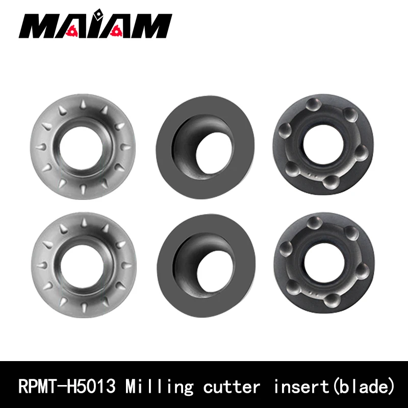 RPMT08T2 RPMW1204 RPMW1003 вставка (лезвие) R4 R5 R6 круглое лезвие H5013 для обработки жесткости