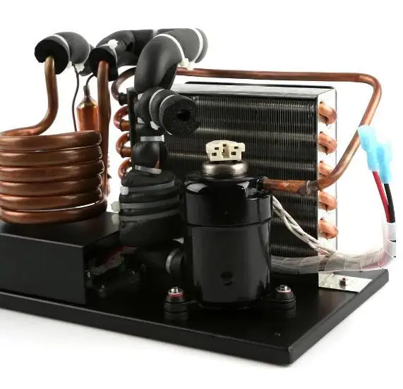 

R134a 12/24/48v dc condensing unit for wine cooler