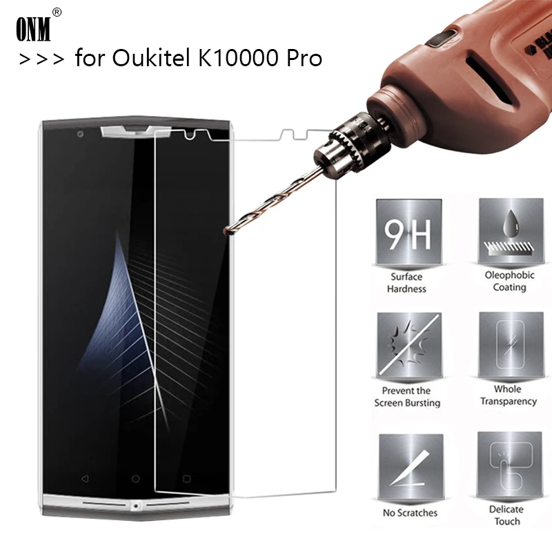 2.5D 0 26 мм 9H Премиум Закаленное стекло для Oukitel K10000 Pro Защитная пленка Pro|tempered glass|premium
