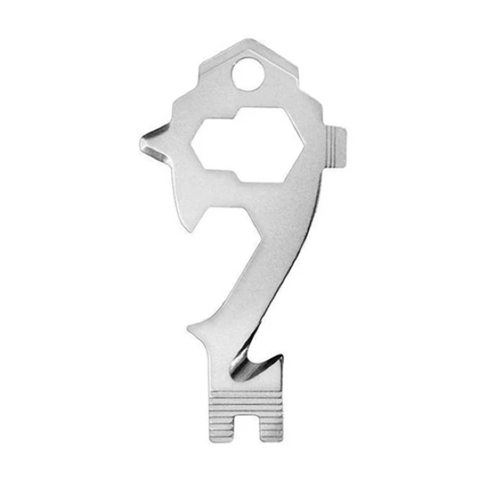 Карманный инструмент из нержавеющей стали 20 в 1 Многофункциональный гаджет для