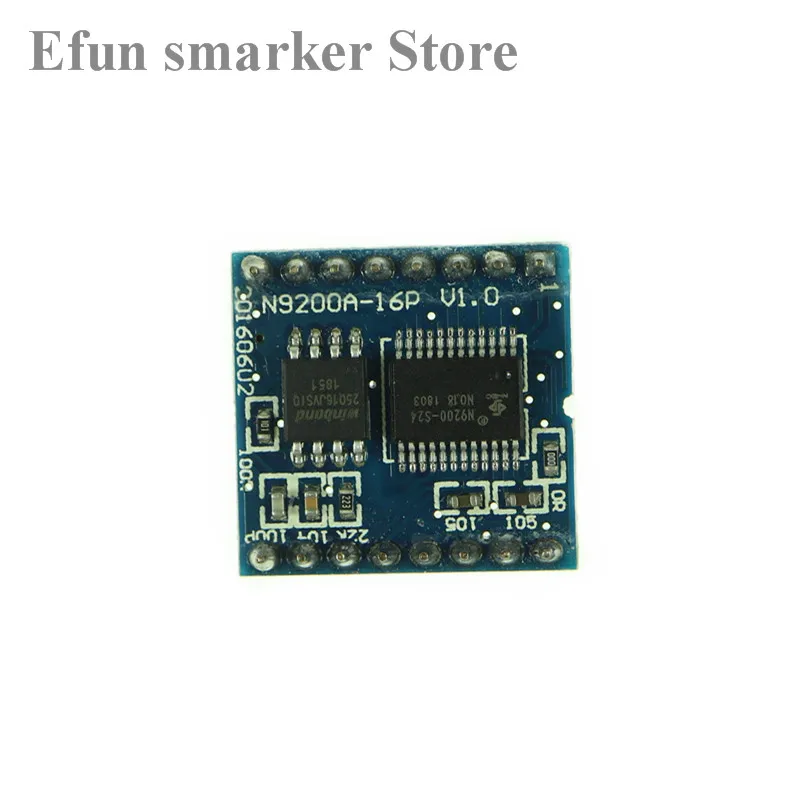 Стерео UART MP3 плеер голосовой модуль звуковая музыка чип 24Bit DAC N9200A w/ SD карта Socke |