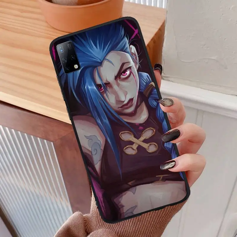 hot arcane jinx phone case for huawei honor v30 9 5a 7 v20 v10 8 7a lite view pro x soft cover fundas free global shipping