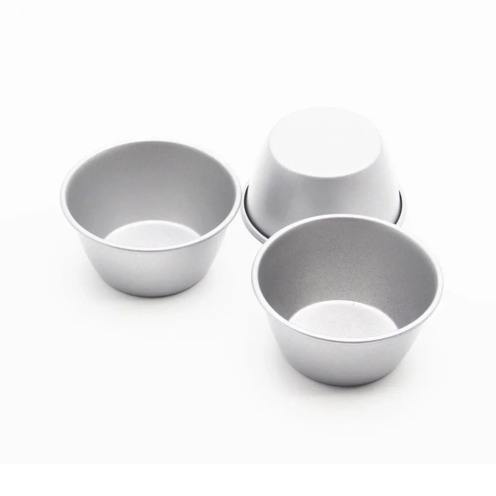 1 шт. индивидуальные формы для пудинга мини алюминиевые чашки антипригарная