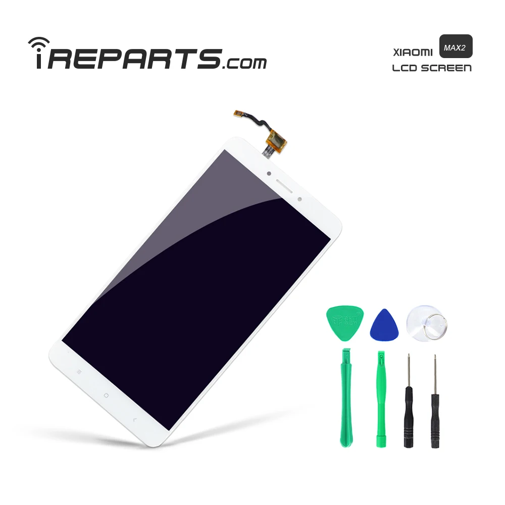 IREPARTS ЖК-дисплей для Xiao mi Max 2 Pantalla Замена сенсорный экран с рамкой + инструменты