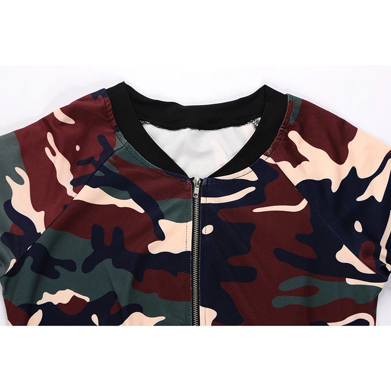 Женский Камуфляжный костюм из 2 предметов для йоги с длинным рукавом + штаны