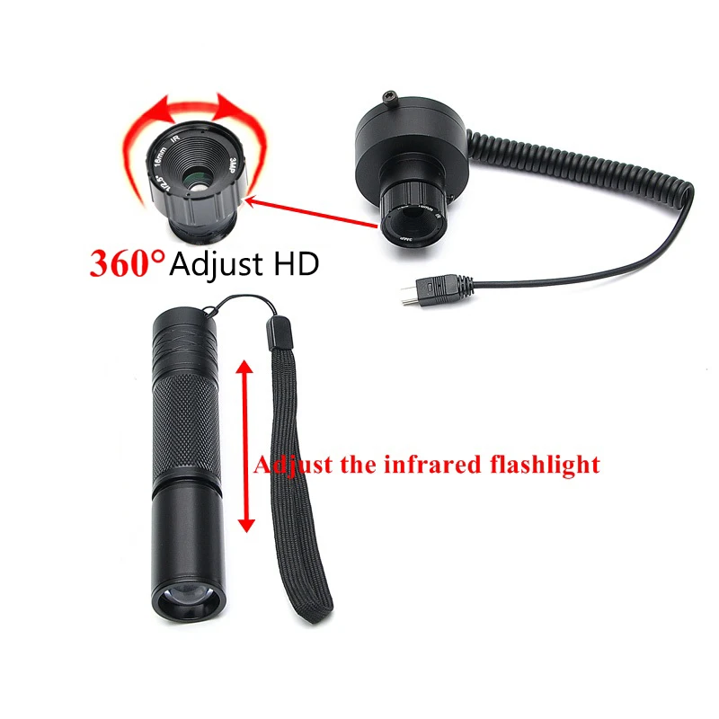 Охотничий оптический прицел 850 нм инфракрасный ночного видения