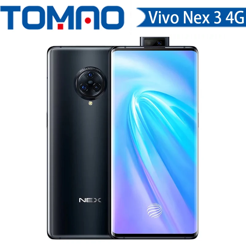 Vivo Nex 3 4G LTE смартфон 8G Оперативная память 128G Встроенная Snapdragon 855 плюс 4500 мА/ч 44W
