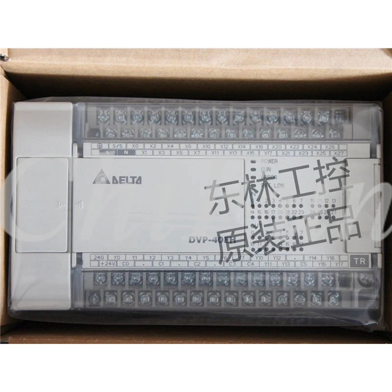 Программируемые контроллеры Delta original DVP40EH00T3 DVP40EH00R3 PLC 40 точек хоста 24DI/16DO|Детали и