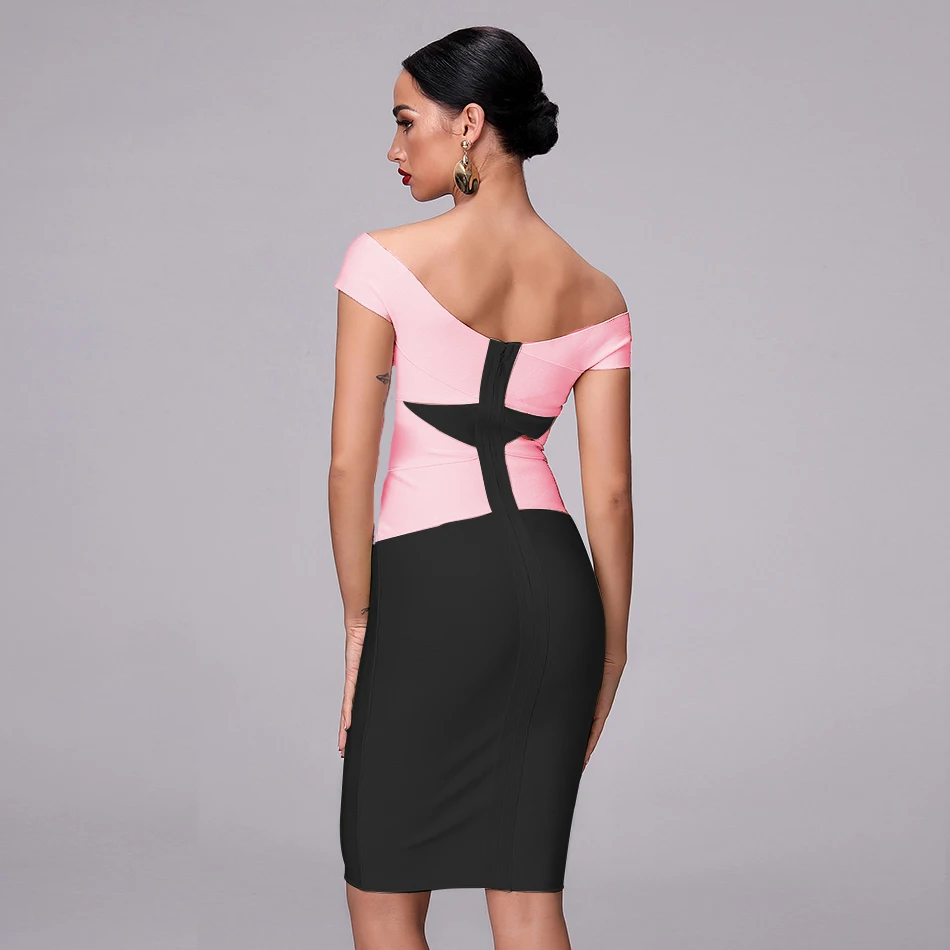 Новая коллекция 2020 Премиум зимнее сексуальное платье без бретелек черный