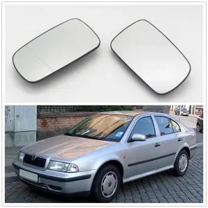 Заднее зеркало с подогревом, стекло для Skoda Octavia 1U A4 MK1 1996 1997 1998 1999 2000 2001 2002 2003 2004 2005 2006 2007 2008 2009 2010