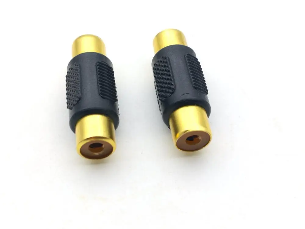 Соединитель RCA для разъема аудио и видео разъем золотистый | Обустройство дома