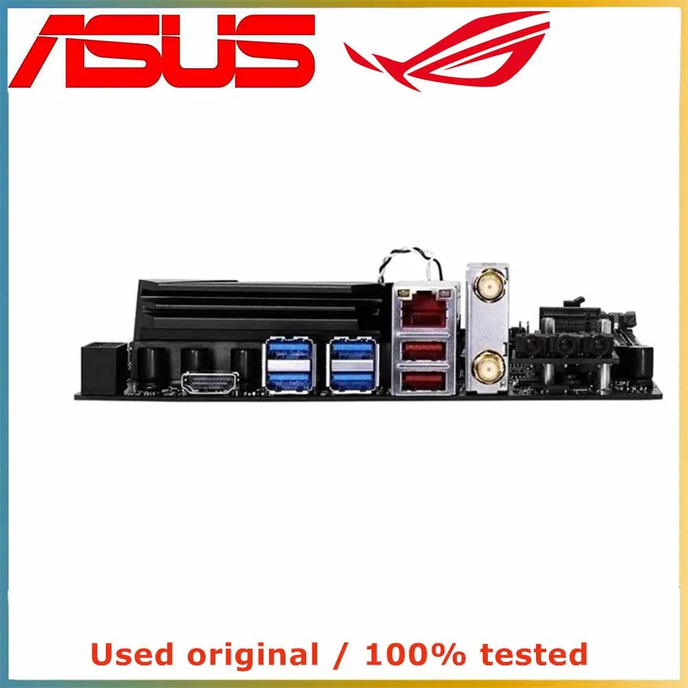 Для AMD B450 AM4 Ryzen CPU для ASUS ROG STRIX B450-I игровая материнская плата компьютера Socket DDR4 б/у
