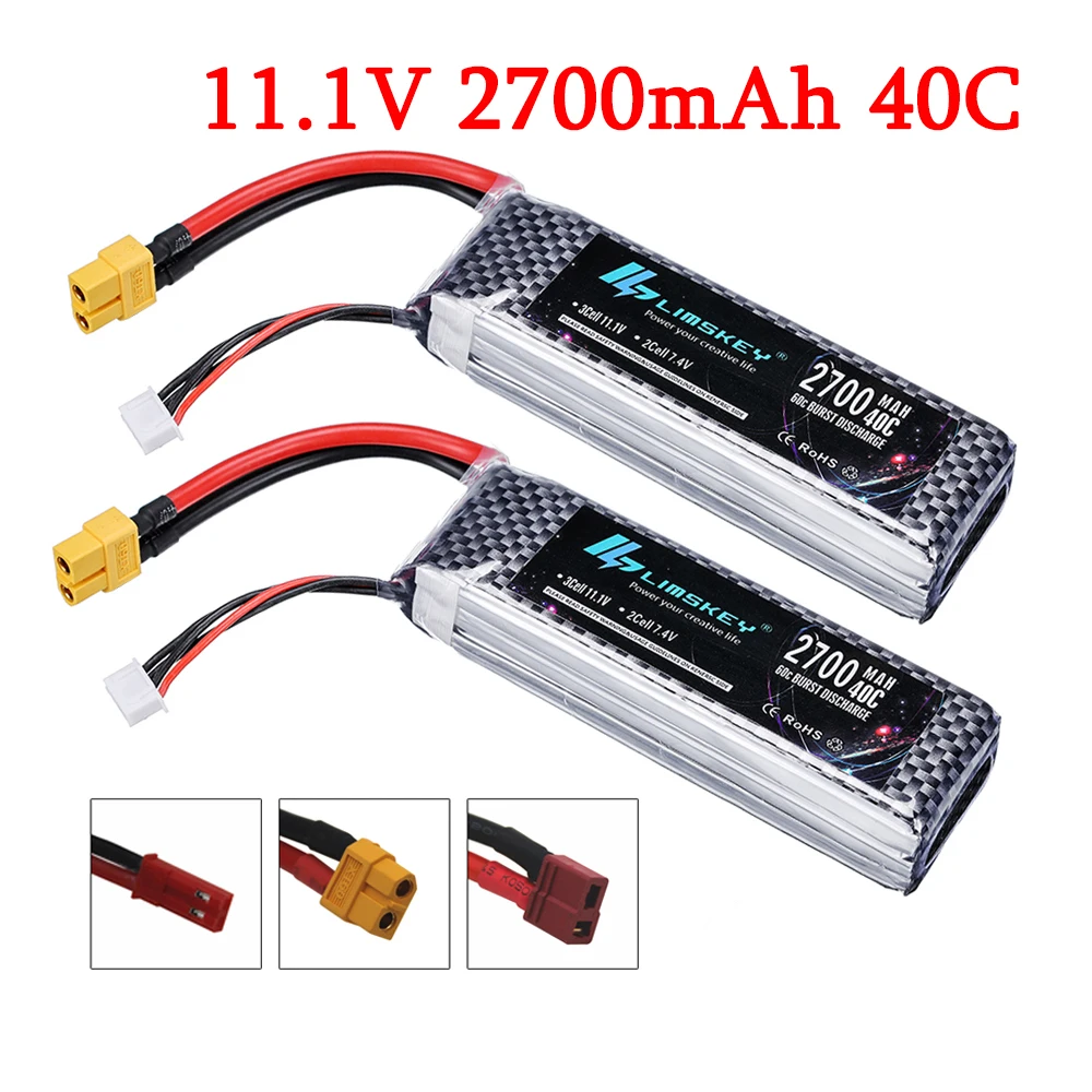 обновленная батарея 111 v 2200mah 2700mah 3s 40c lipo
