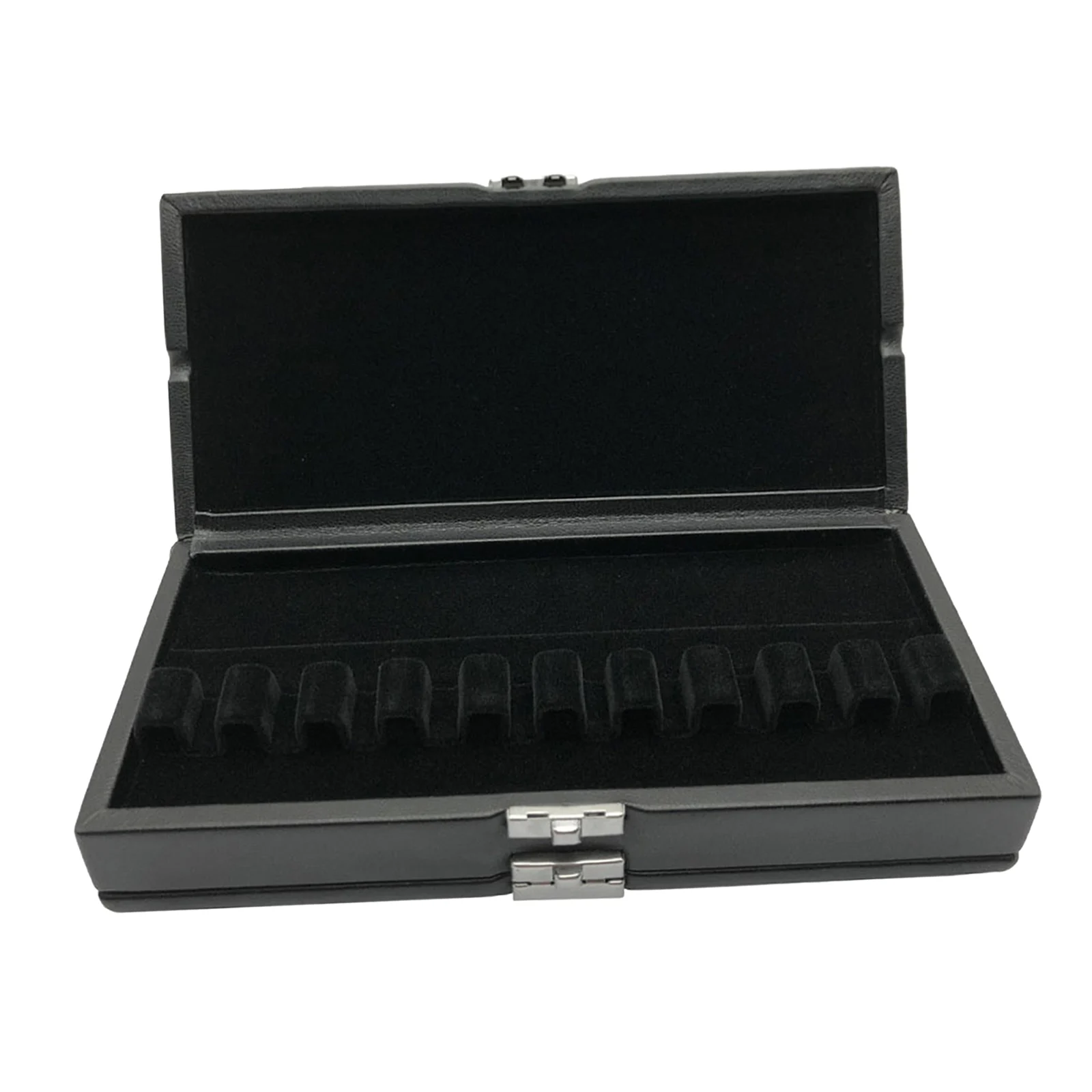 

Premium Wooden Oboe Reed Case with Hygroneter Soft Slot Reed Storage Box