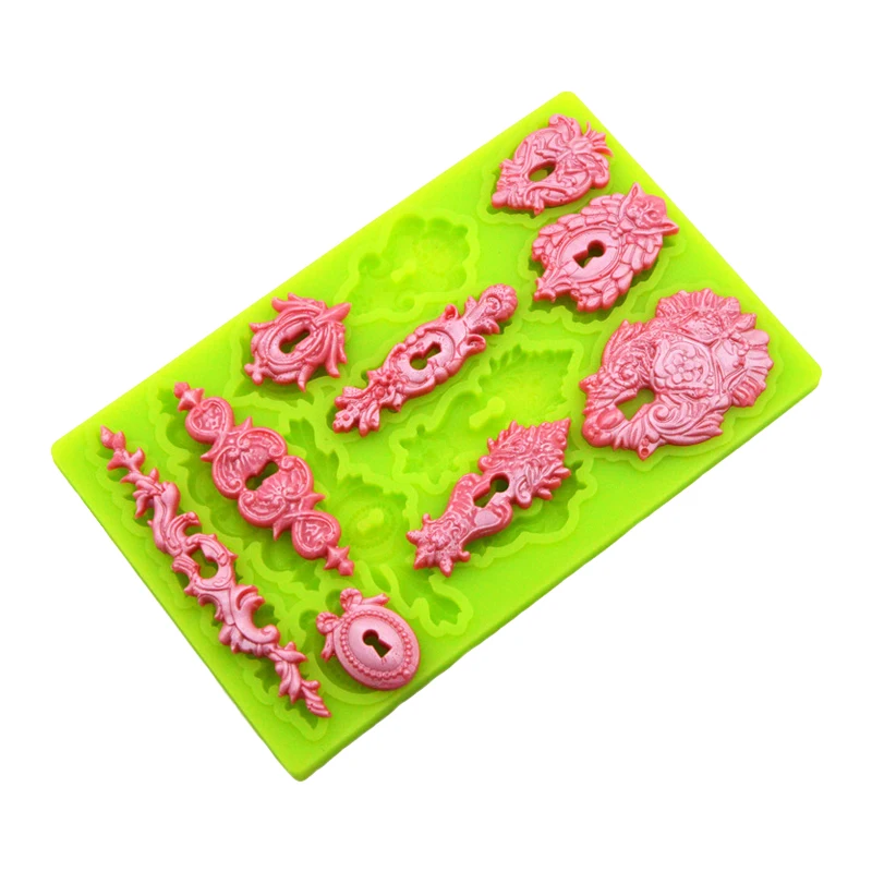 Ретро дворцовые замки форма для торта с мастикой паста сахар ремесло