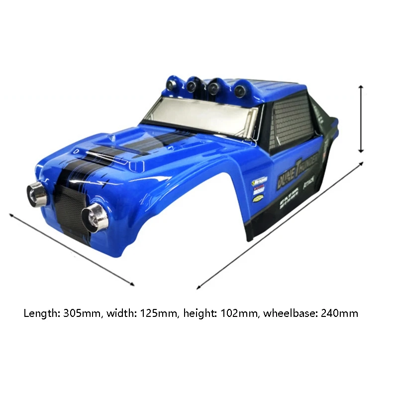 

for HBX 12891 1/12 DESERTRC Car Body Shell 891-B002 RC Car Part for HBX 12891 RC Car Body Shell