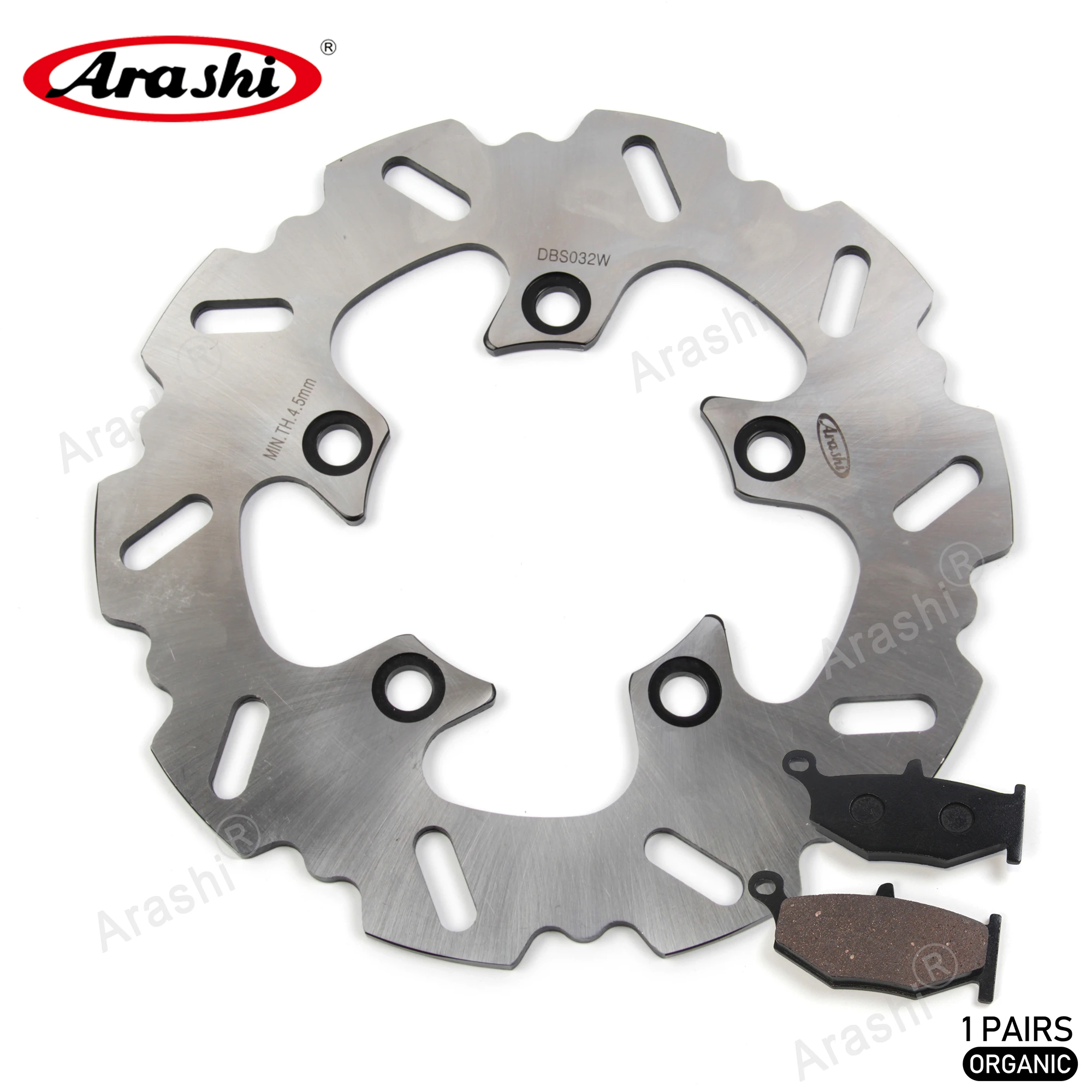 Задний тормозной дисковый ротор ARASHI CNC тормозная колодка для SUZUKI GSX R 600 750 2006 2007 2008