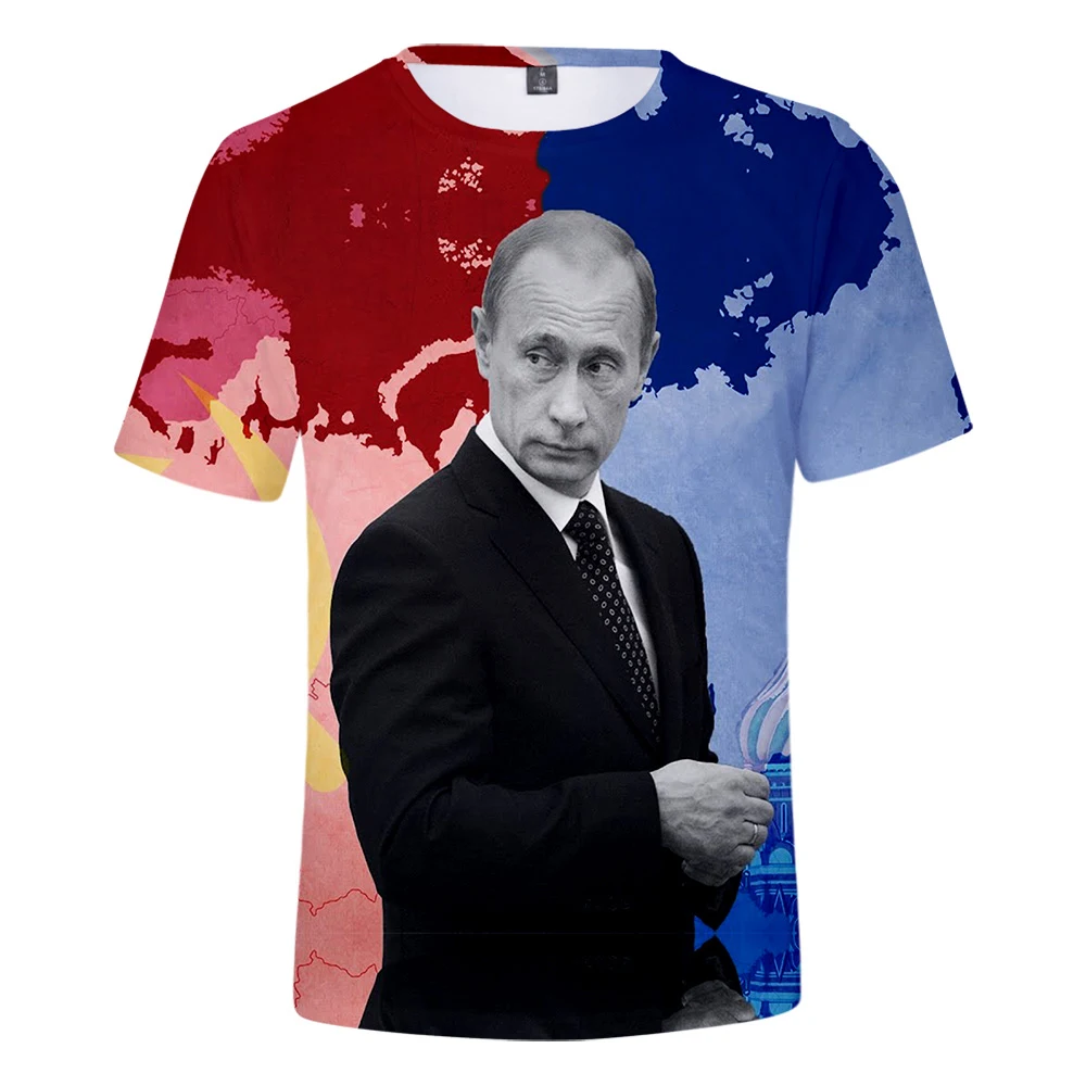 Notorious Putin Smalls 2Pac Tupac 3d Dye T-Shirt Women Men Fashion Clothing harajuku Tops Summer Style tees
