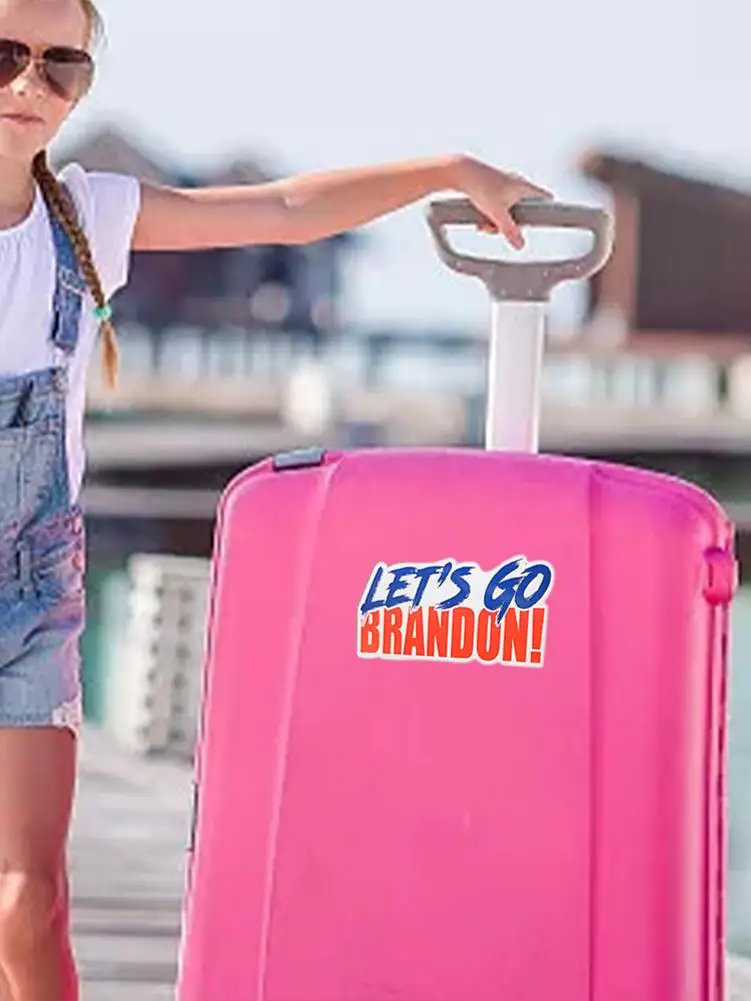 

Let's Go Brandon Decals Hilarious FJB Stickers 3M Vinyl Decals Waterproof Stickers For Car Bumper Laptops Skateboards Suitca