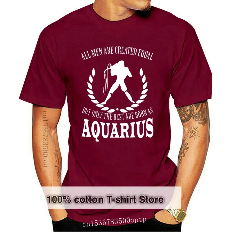 

Футболка мужская и женская, равноправная, единственная лучшая, рожденная как Водолей