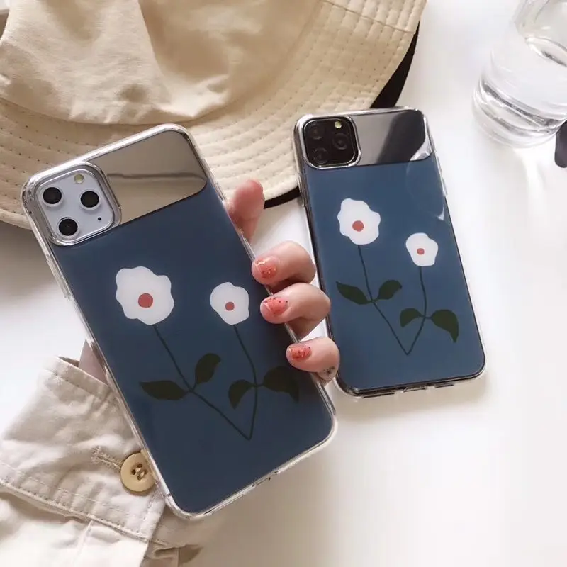 Глянцевый литературный цветочный чехол для телефона Iphone 11 11pro Max X Xs Xsmax Xr 6 7 8 Plus