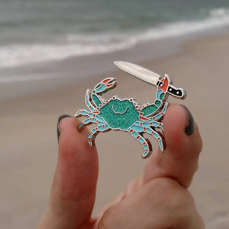 Новинка эмалированная заколка на лацкан значки брошь забавная Модная бижутерия