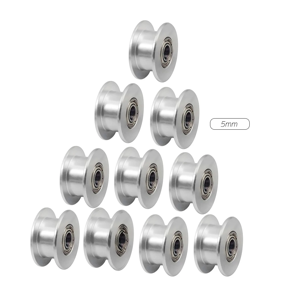 Aibecy шкив холостого хода колеса шестерни алюминиевые зубчатые зубцы 3 мм/4 мм/5 мм