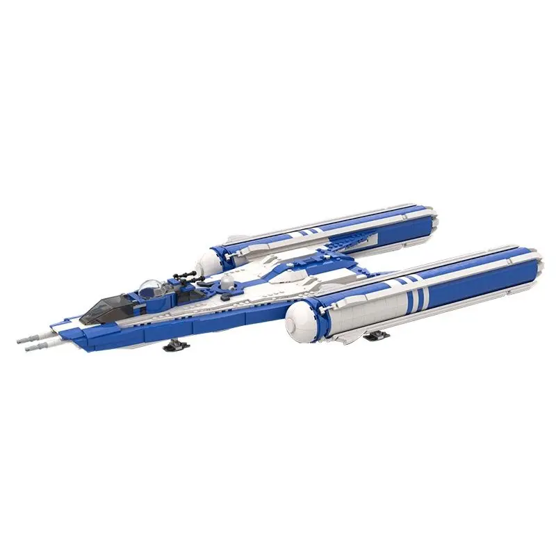 

MOC Space War Warship Military Fighter Aircraft Model Building Block High-tech Module Airplane Boy Kid Toy Gift