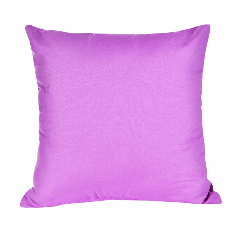 Purple 1/2/4/6 предметов, новые домашние декоративные прочные наволочки из хлопка и льна квадратные подушки крышка мягкая подушка чехол Стул Свадебный 40x40 см - Цвет: Purple