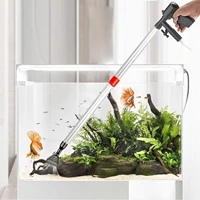 pneumatic aquarium water change pump cleaning tools water changer cleaner siphon for emi automatic fish tank water change pipe