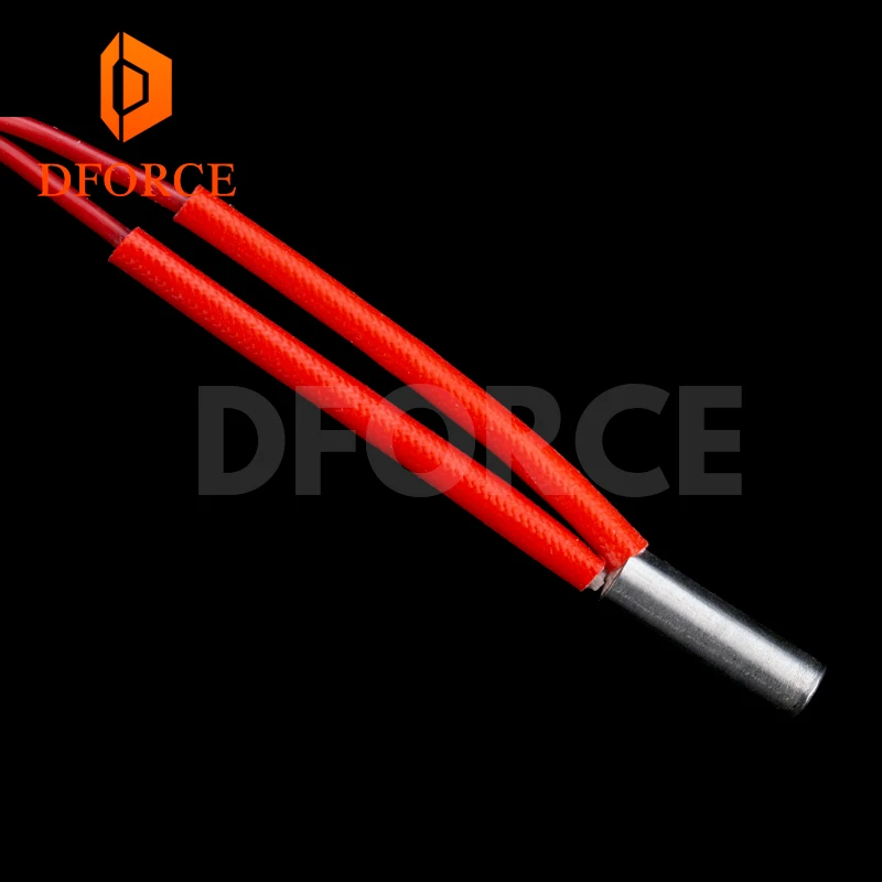 DFORCE 3D принтер 12 в 40 Вт 6*20 мм нагреватель картриджа Reprap В с кабелем 100 см для