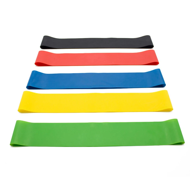 Резиновые ленты для йоги эластичные фитнеса 0 3 мм-1 1 мм тренировочная резинка