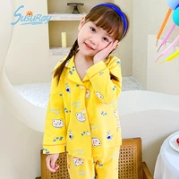 susuray children pajamas baby clothing sets kids cartoon sleepwear autumn cotton nightwear clothes girls pyjamas toddler pijamas