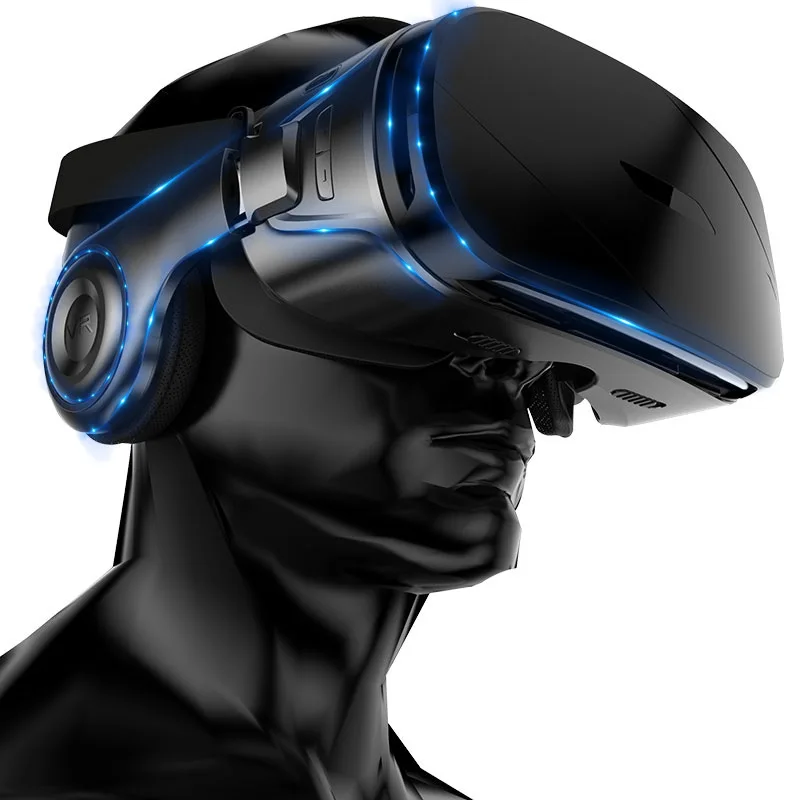 K9 120 FOV VR Очки виртуальной реальности удаленные 3D Android картон гарнитура стерео