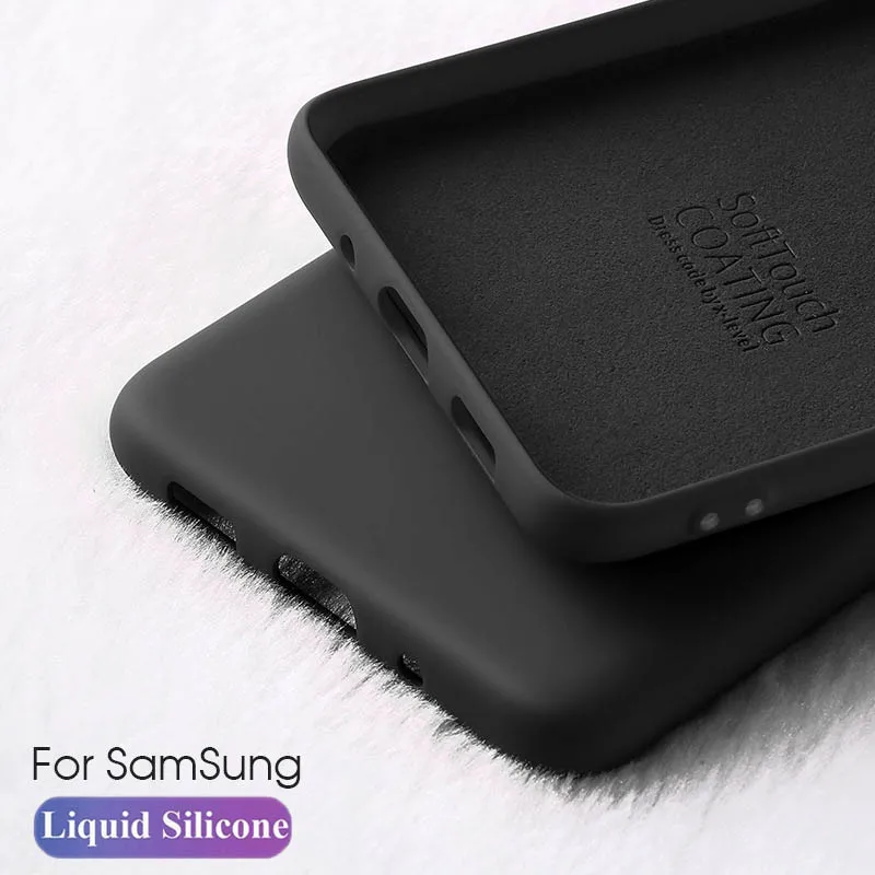 

For Galaxy S21 Case For Samsung Galaxy S21 S20 Plus Ultra Cover Coque Capa Original Liquid Silicone Fundas Bumper for Galaxy S21