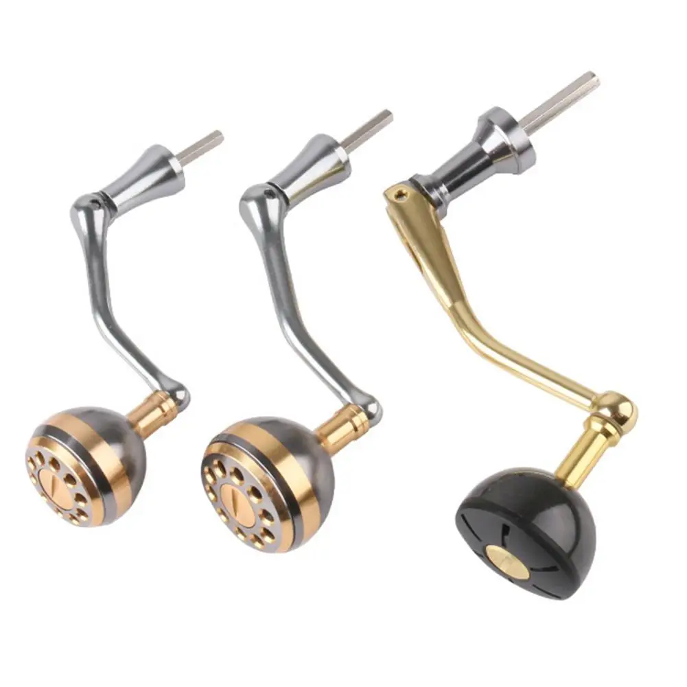 

Fishing Reel Handle Rocker Arm CNC Metal Foldable Fishing Reel Wheel Rocker Arm DIY Handle Replacement Accessories