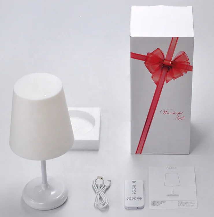 Светодиодный сенсорный светильник из АБС-пластика с беспроводным зарядным