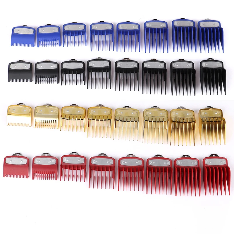 

8 Sizes Guide Comb Sets Hair Trimmer Attachment Clipper Hair Cutting Tool Kit Hairdresser Tool Hair Comb Hair Clipper Limit Comb