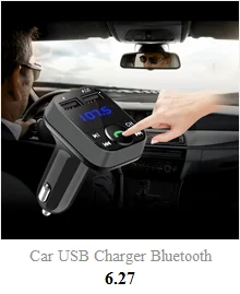 Bluetooth fm-передатчик с двумя выходами USB MP3-плеер звонки через гарнитуру с Светодиодный индикатор аксессуары для автомобильного зарядного устройства# PY10