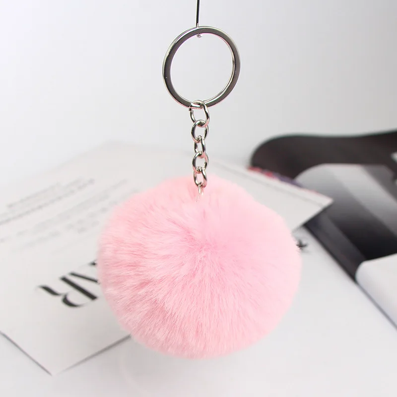 

Creative Hairball Key Chain Pendant Plush Pendant Backpack Jewelry Small Gift Schoolbag Small Pendant Car Key Chain Pendant