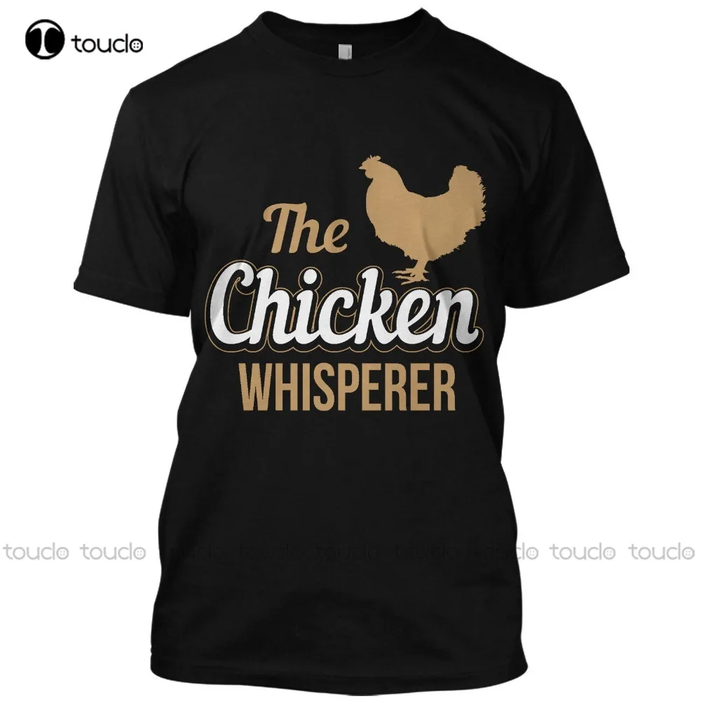 

New Fashion Men Men Hip Hop 3D Print The Chicken Whispers Funny T Shirt Farm Animal Lover Graphic Teenerd T Shirts Xs-5Xl Unisex