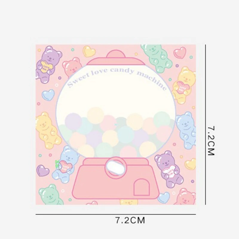 Детские игрушки милый мультяшный липкий блокнот для заметок дневник