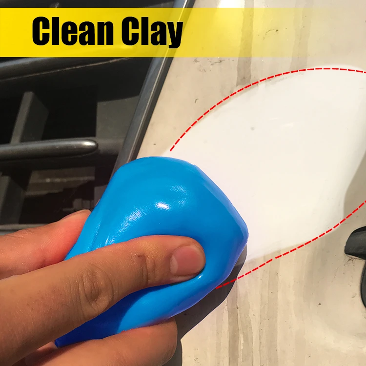 

100g Car Cleaning Mud Wash Brush Tool Detailing Magic Car Truck Clay Bar Auto Cleaning Tool Auto Care Sponge Block Household