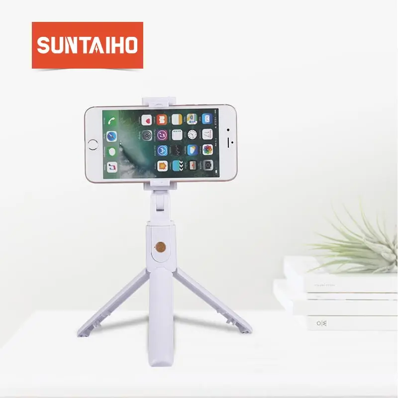 Беспроводная Bluetooth селфи палка для iphone/huawei/Xiaomi 3 в 1 складной ручной монопод